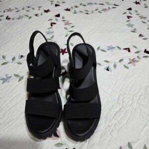 Madded Gilr Grenville Sandals Platform size 6.5 G-spell textile upper